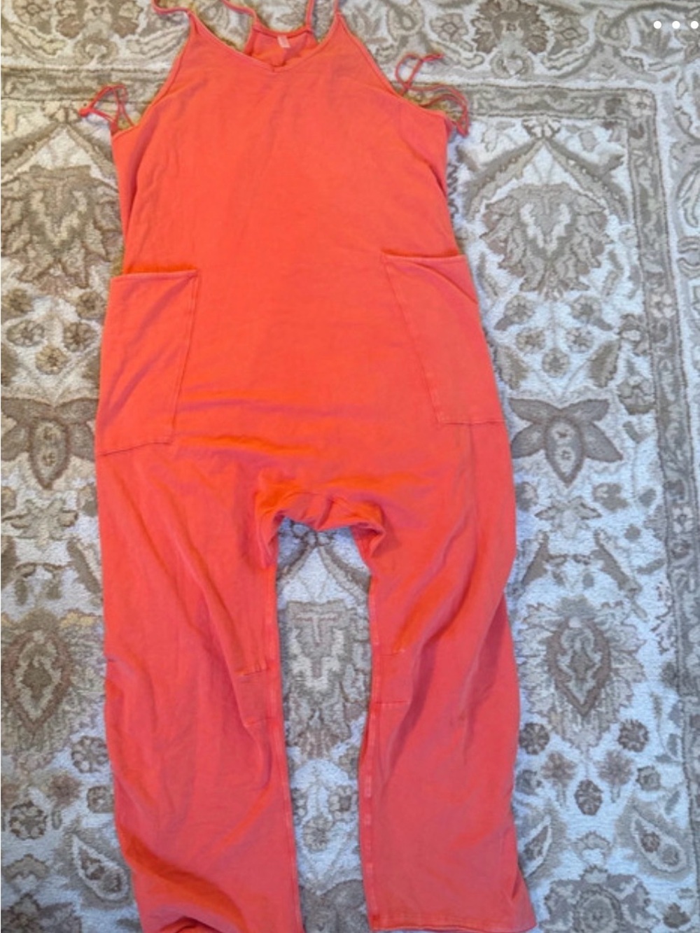 Orange Free People Jumpsuit
